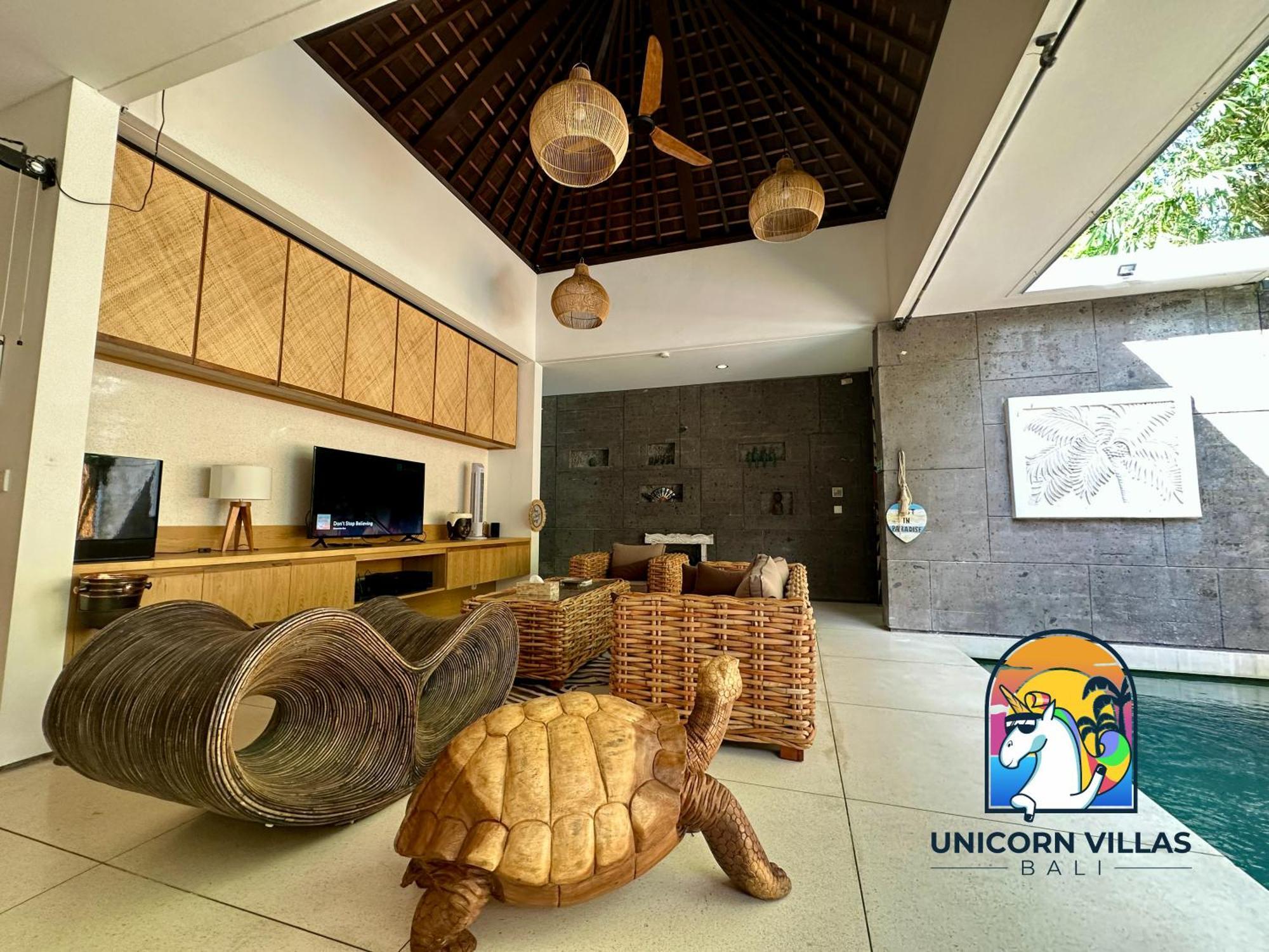 Villa Di Sawah - By Unicorn Villas Bali Керобокан Экстерьер фото